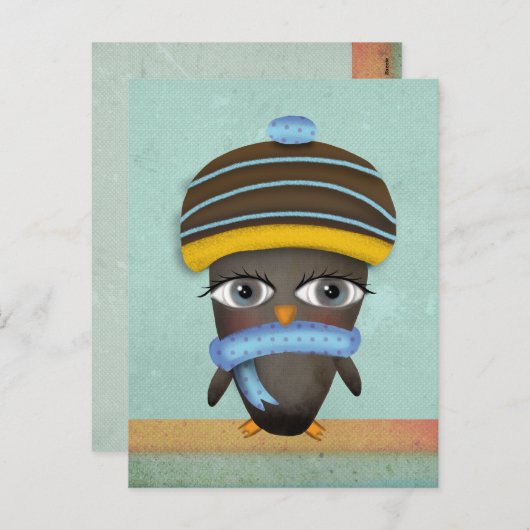 Kerstavond Feestdagenkaart (Voorkant / Achterkant)