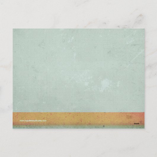 Kerstavond Feestdagenkaart (Achterkant)