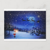 Kerstavond Feestdagenkaart (Voorkant)