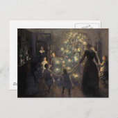 kerstavond feestdagenkaart (Voorkant / Achterkant)