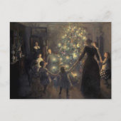 kerstavond feestdagenkaart (Voorkant)