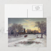 Kerstavond Feestdagenkaart (Voorkant / Achterkant)