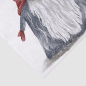 Kerstavond-feestnomes Tissuepapier (Detail)