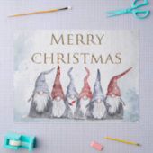 Kerstavond-feestnomes Tissuepapier (Craft)