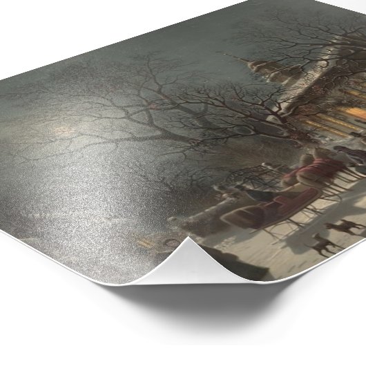 Kerstavond Foto Afdruk (Hoek)