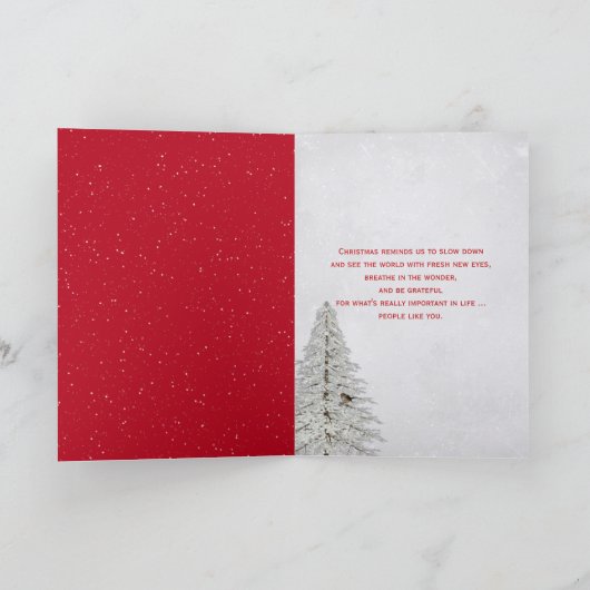 Kerstavond Golden Retrievers in de rode retro truc Kaart (Binnen)