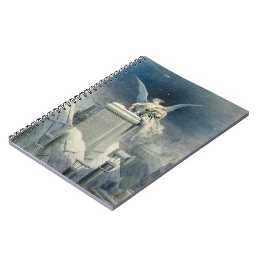 Kerstavond - Gustave Dore Notitieboek (Linkerzijde)