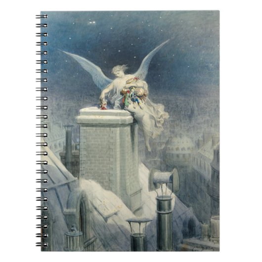 Kerstavond - Gustave Dore Notitieboek (Voorkant)