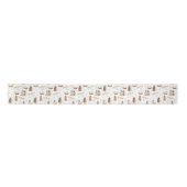 Kerstavond heilig Satin Ribbon Satijnen Lint (Voorkant)