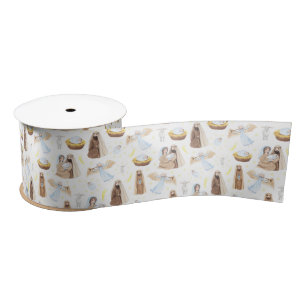 Kerstavond heilig Satin Ribbon Satijnen Lint