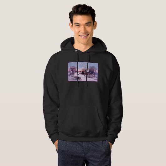 Kerstavond Hoodie (Voorkant volledig)