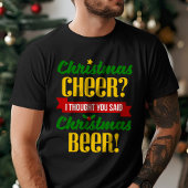 Kerstavond ik dat je kerstbier zei t-shirt