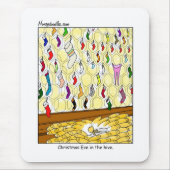 Kerstavond in de Hive (kleur) - Mousepad Muismat (Voorkant)