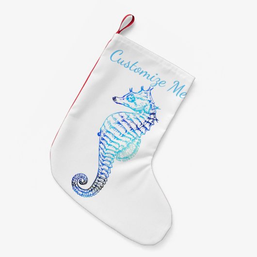 Kerstavond in de kust kleine kerstsok (Voorkant (Hangend))