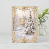 Kerstavond in het kasteel (Staand voorkant)