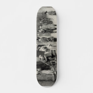 Kerstavond in het skateboard van de koloniale tijd