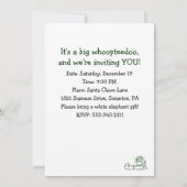 Kerstavond in Siamese kerstfeestdag Kaart (Achterkant)