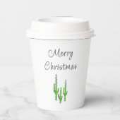 Kerstavond in Southwest Holiday Papieren Bekers (Achterkant)