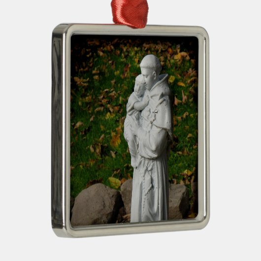 Kerstavond in St. Anthony Metalen Ornament (Rechts)