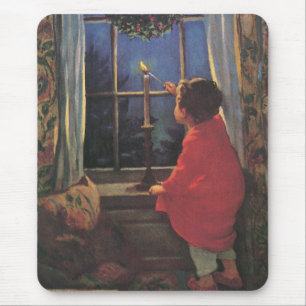 Kerstavond in vintage stijl door Jessie Willcox Sm Muismat