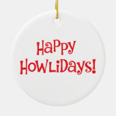 Kerstavond Italiaanse keramische keramiek Keramisch Ornament (Achterkant)