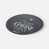 Kerstavond-kerst-kalkbord Papieren Bordje (Gekanteld)