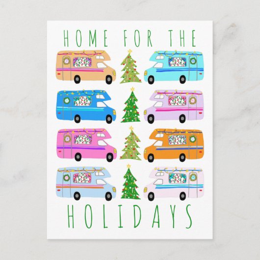 Kerstavond kerstavond RV-kerst Briefkaart (Voorkant)