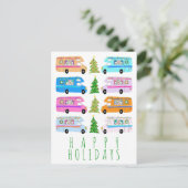 Kerstavond kerstavond RV-kerst Briefkaart (Staand voorkant)