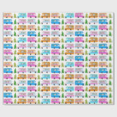 Kerstavond  kerstavond RV-kerst Cadeaupapier (Vlak)