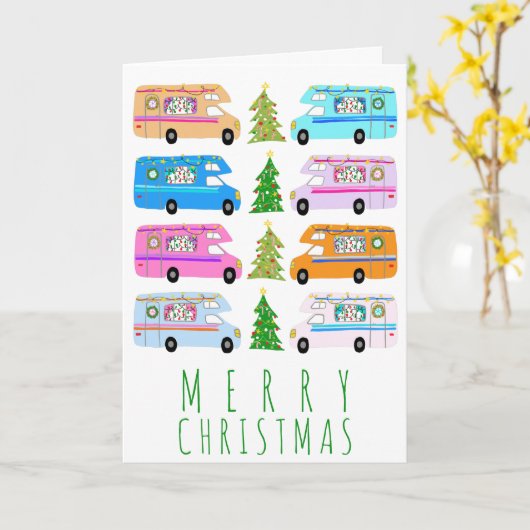 Kerstavond  kerstavond RV-kerst Kaart (Gele Bloem)