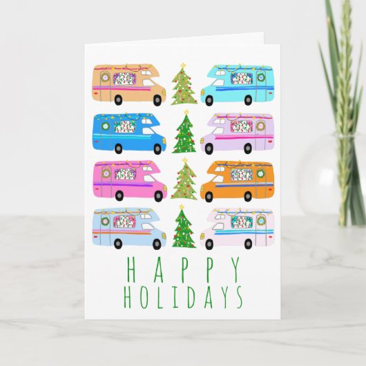 Kerstavond  kerstavond RV-kerst Kaart (Voorkant)