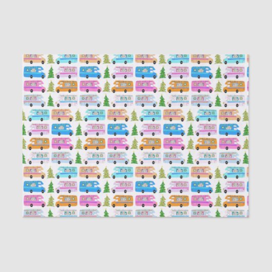 Kerstavond  kerstavond RV-kerst Tissuepapier (Voorkant)