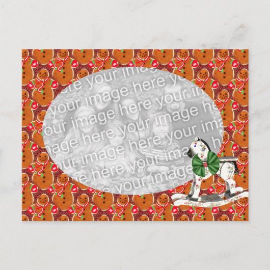 Kerstavond kerstfeestdag foto Briefkaart (Voorkant)