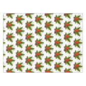 Kerstavond kerstfeestdag in kardinaal tafelkleed (Voorkant (Horizontaal))