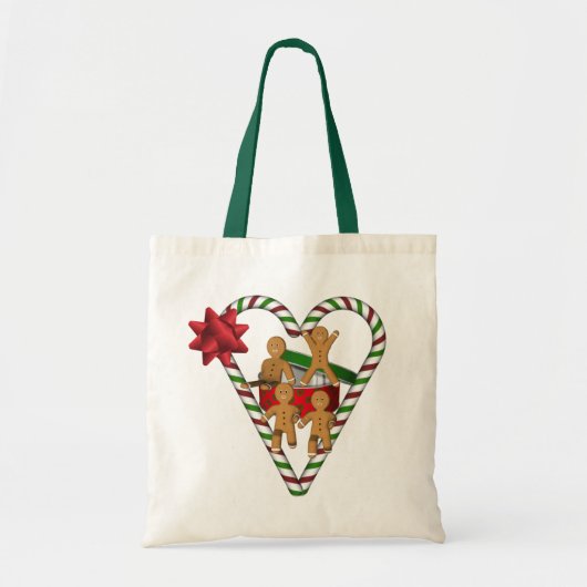 Kerstavond kerstfeestdag tote bag (Voorkant)