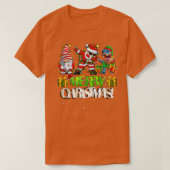 Kerstavond kerstmis met kerstcadeautjes t-shirt (Design voorkant)