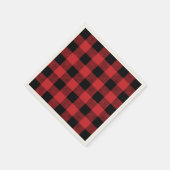 Kerstavond klassiek patroon van buffelstang servetten (Hoek)