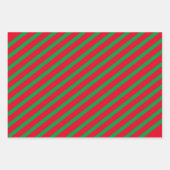 kerstavond kleurrijk inpakpapier vel (Voorkant 3)