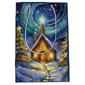 kerstavond medium cadeauzakje (Voorkant)