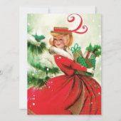  kerstavond met Cadeaus Feestdagenkaart (Voorkant)