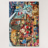 Kerstavond met de Kerstman Legpuzzel (Verticaal)