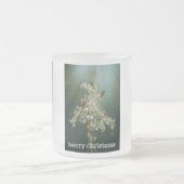 Kerstavond met Goldenrode en zongvogels Matglas Koffiemok (Center)