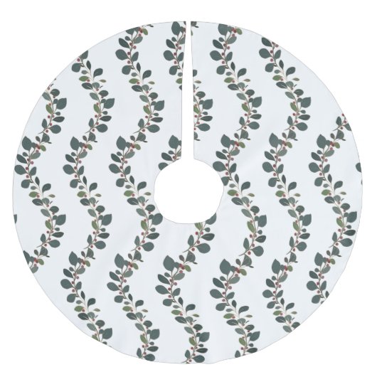 Kerstavond met krulleien en bessen kerstboom rok (Voorkant)