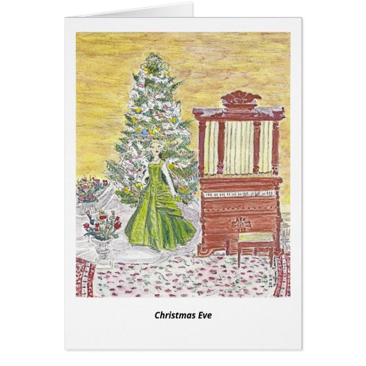Kerstavond met Matisse card#2 (Voorkant)