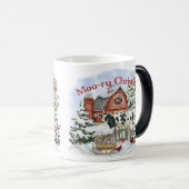 Kerstavond met moerasvakantie voor Boerderij en Ko Magische Mok (Voorkant rechts)