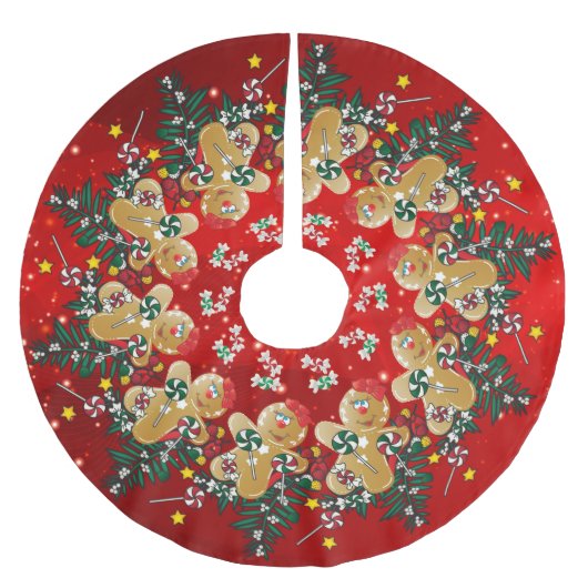 Kerstavond met ontbijtkoek kerstboom rok (Voorkant)