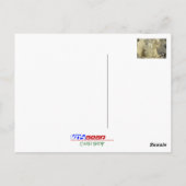 Kerstavond met ornament van Glitter Silver-boom Briefkaart (Achterkant)