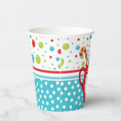 Kerstavond met warme cacao mok papieren bekers (Rechts)