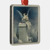 kerstavond metalen ornament (Rechts)