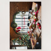 Kerstavond Monogram Food Angels Tradition Legpuzzel (Verticaal)